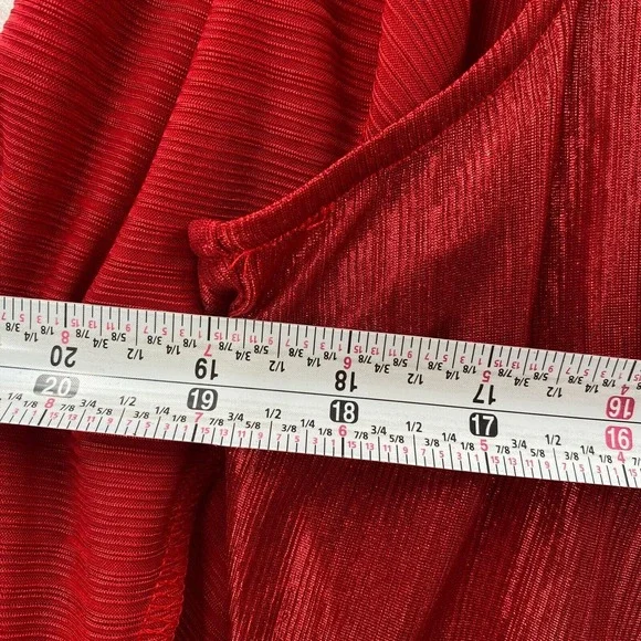 GRACE KARIN Blouse XL Shimmer Glitter Sparkly Poncho Party Top Blouse Low Back - Picture 13 of 15